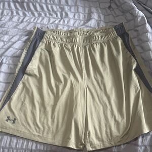 Under Armour Women's Athletic Shorts in army green!